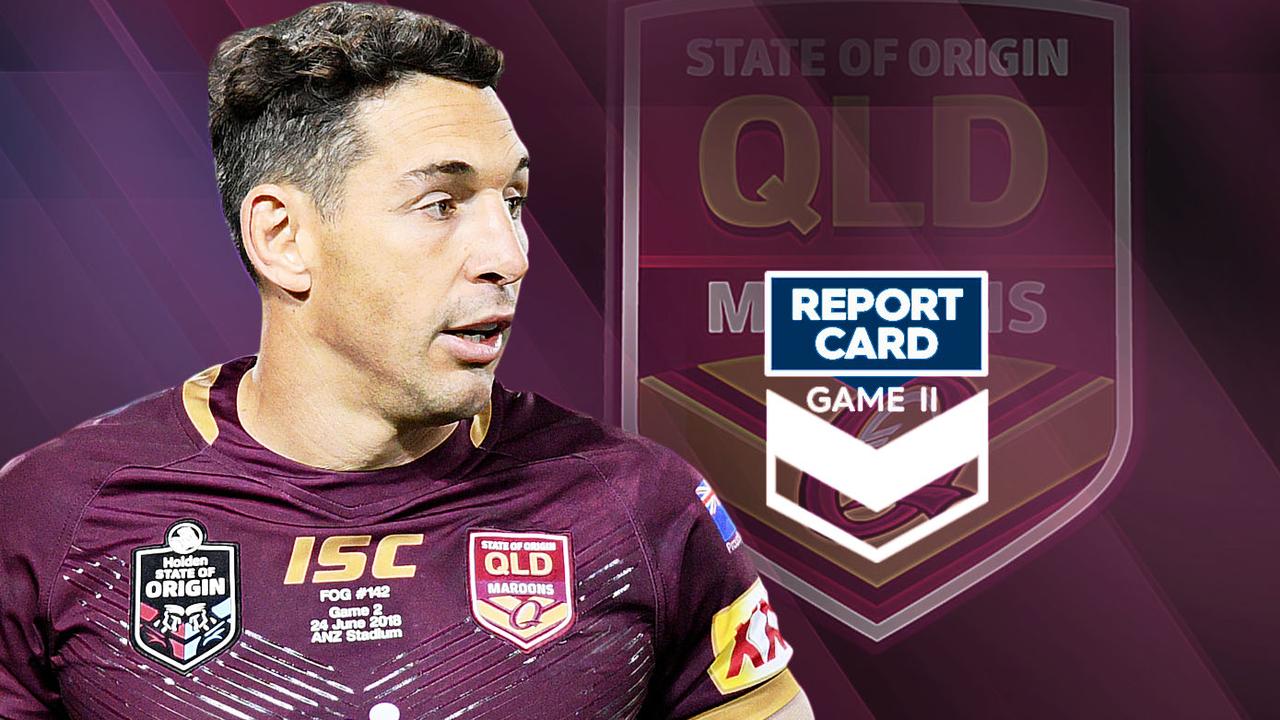 Billy Slater was a standout for the Maroons in his return.