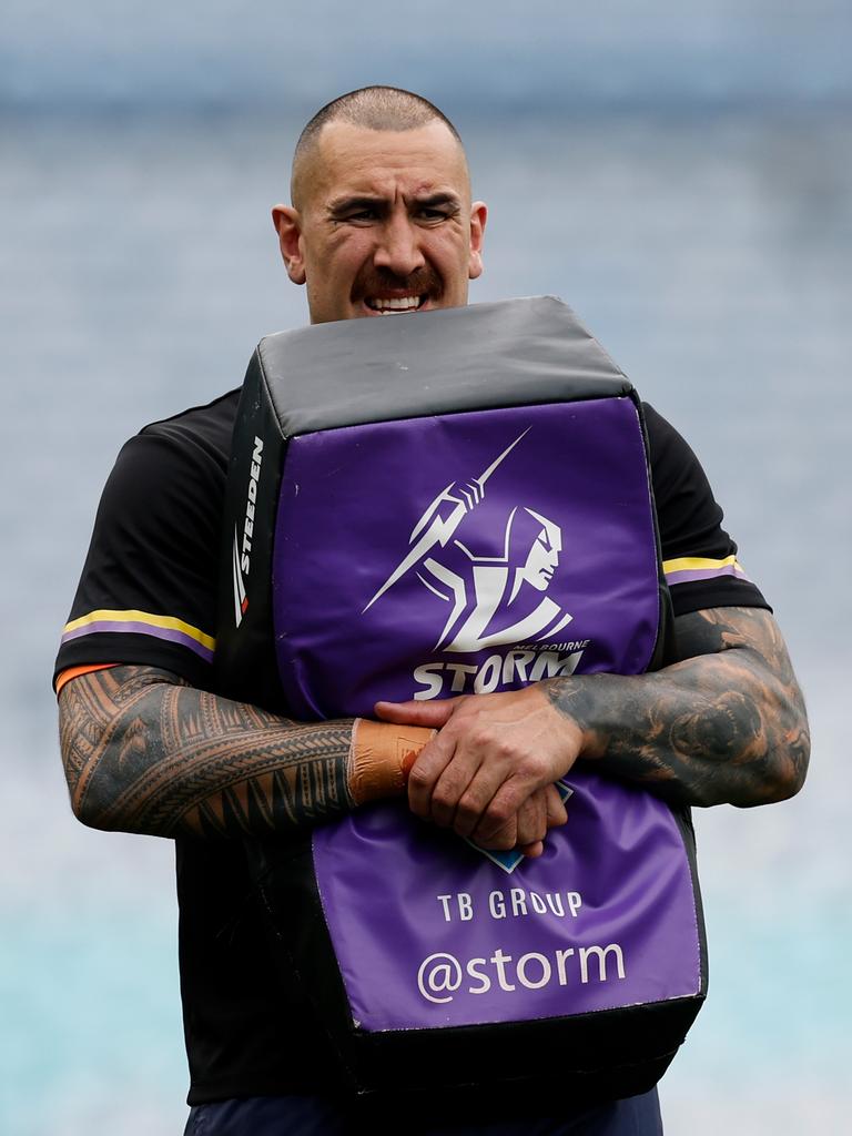 Nelson Asofa-Solomona was sorely missed in the grand final. (Photo by Cameron Spencer/Getty Images)