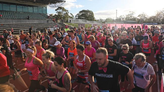 The 2019 Mother's Day Classic on the Domain. Picture: LUKE BOWDEN