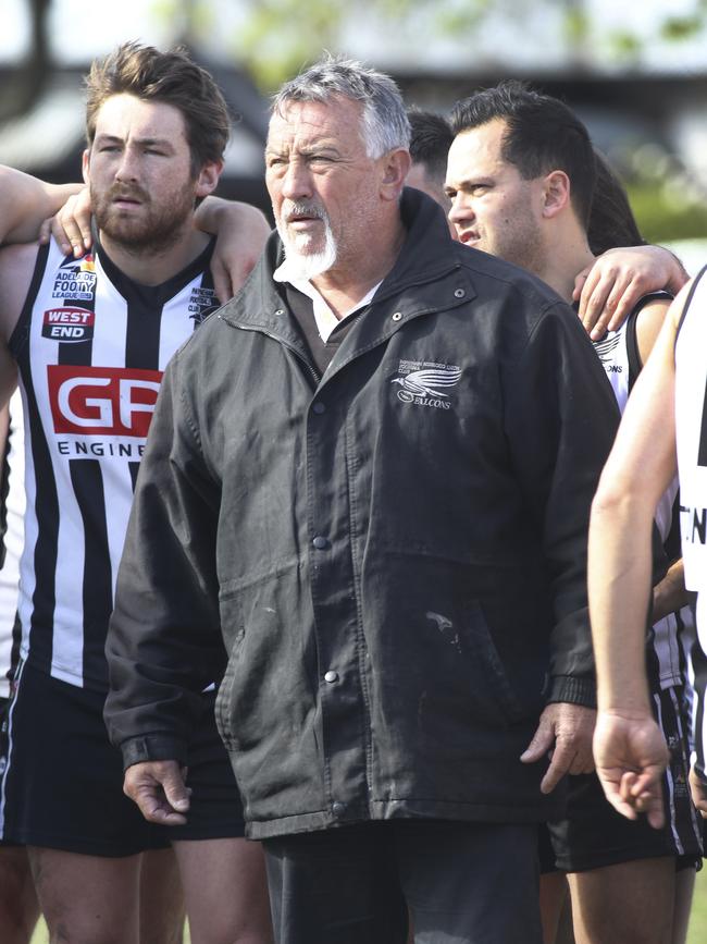 PNU coach Garry McIntosh. Picture: AAP/Dean Martin