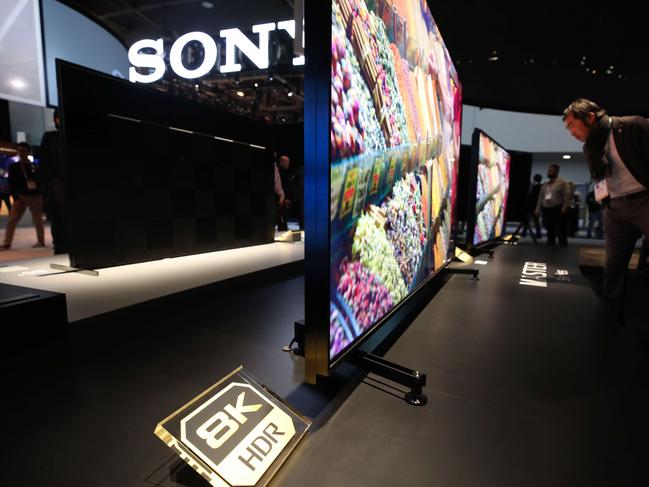 Sony is banking on high-quality sound, as well as pictures, to win over future TV buyers. Picture: Getty Images