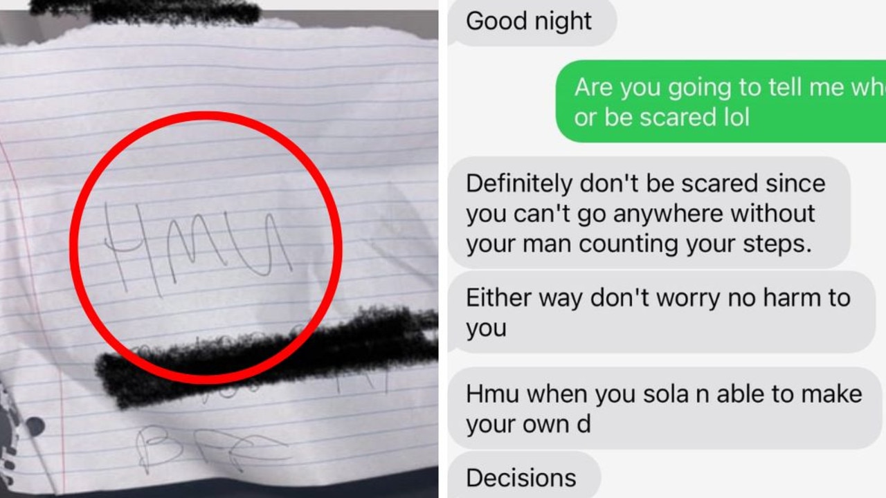 ‘Creepy’ note left at mum’s door