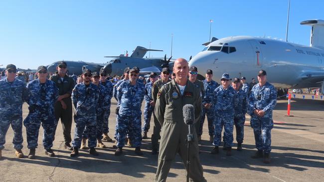 Air Commodore Micka Gray said he was pleased international guests could interact with the locals.