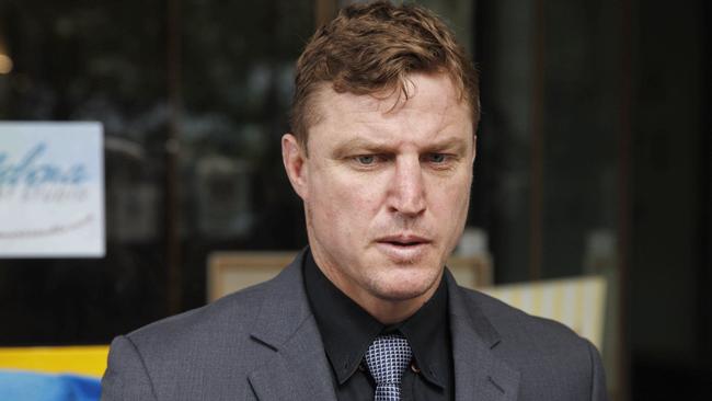 Brett Finch was sentenced to two years imprisonment to be served in the community. Picture: NCA NewsWire/David Swift