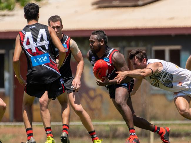 NTFL footy will return to Wurrumiyanga Oval. Picture: Aaron Black/AFLNT Media