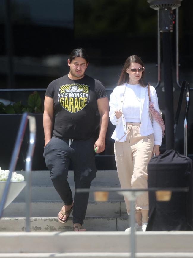 Mr Castro was dressed casually as he stepped out to shop for his new homes. Picture: The Sun/News Licensing/Mega