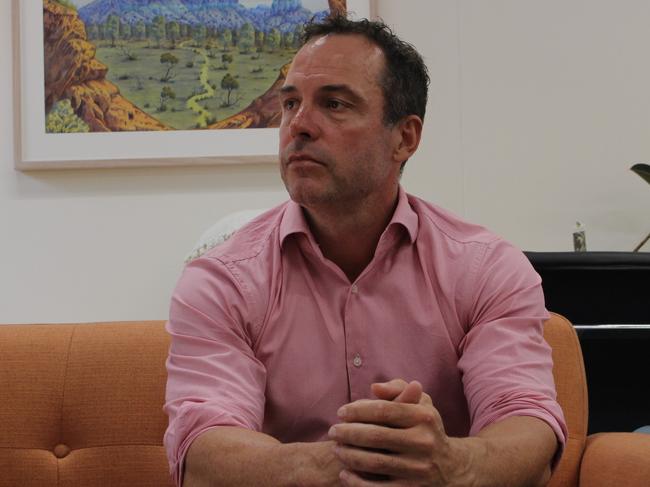Yipirinya School principal and Alice Springs Town Council member Dr Gavin Morris. Picture: Jason Walls