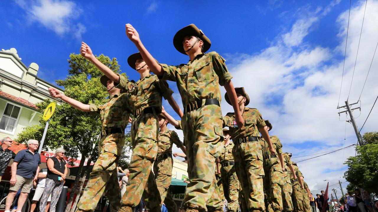 Murwillumbah Army Cadet Unit - 2019 Murwillumbah Anzac Day service held at the Tweed Shire Council Chambers memorial gardens.