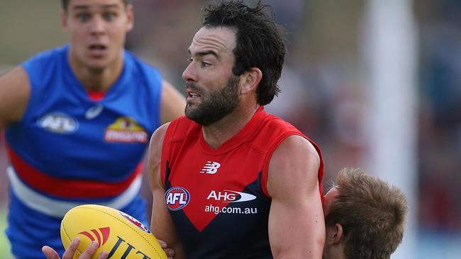 Jordan Lewis in action. Picture: Wayne Ludbey