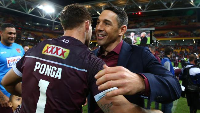 Billy Slater will bring a winning mentality to the young Maroons. Picture: Adam Head