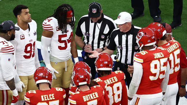 The 49ers chose to begin overtime on offence. Photo: Tim Nwachukwu/Getty Images/AFP.