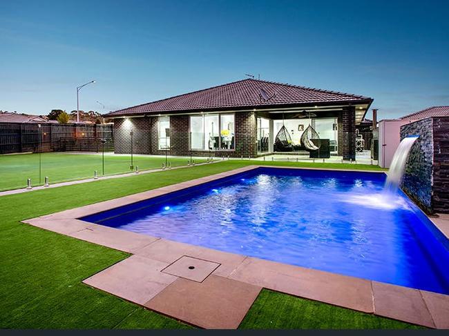 A home in Melbourne’s outer west owned by former AFL umpire Troy Pannell.