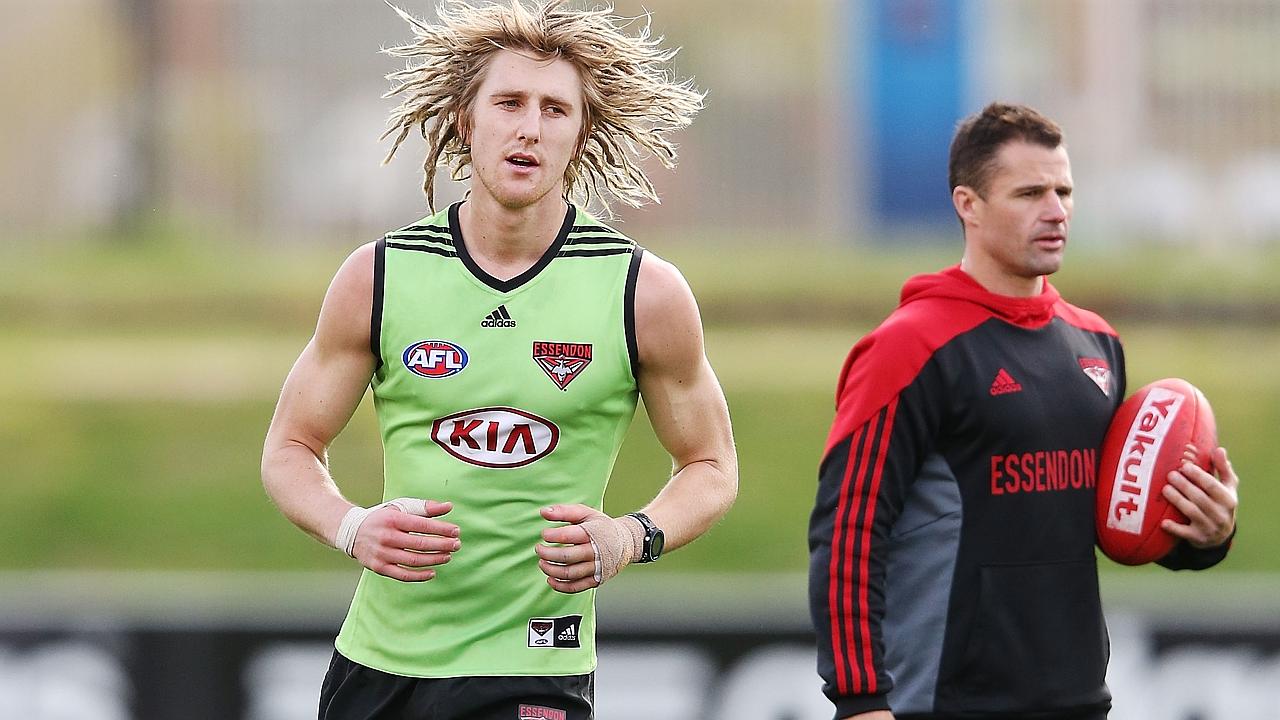 Clinton Young of the Hawks in action during the round 12 AFL match News  Photo - Getty Images