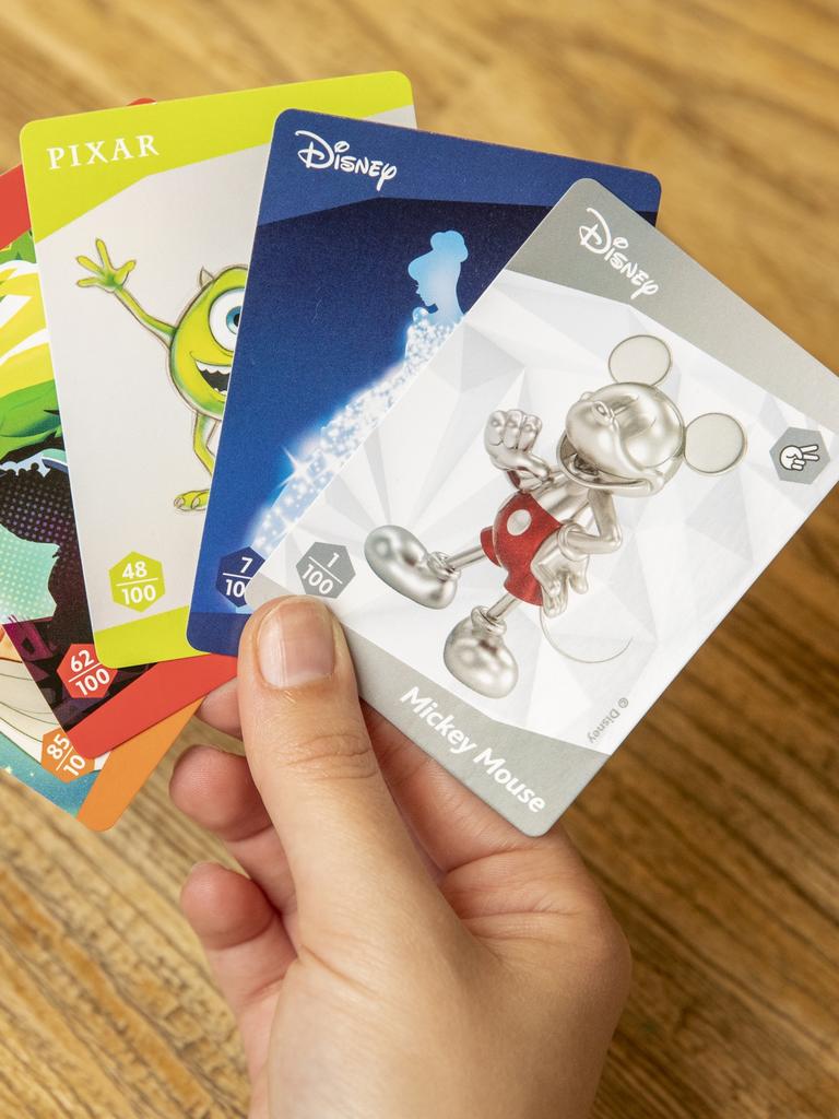 Woolworths is launching a new collectible for shoppers – Disney 100 Wonder collector cards, to mark Disney's 100th anniversary. Picture: Supplied