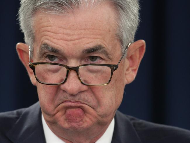 Federal Reserve Board Chairman Jerome Powell. Picture: Getty/AFP