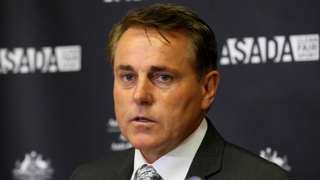 Outgoing CEO of the Australian Sports Anti-Drug Authority Ben McDevitt