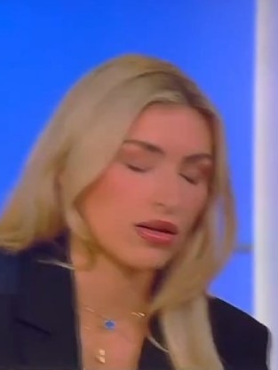 She could be seen falling sideways. Picture: Fox News