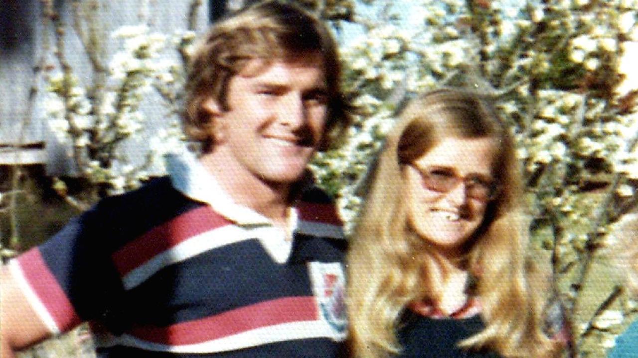 Chris Dawson and Lynette Simms, before she vanished in 1982.