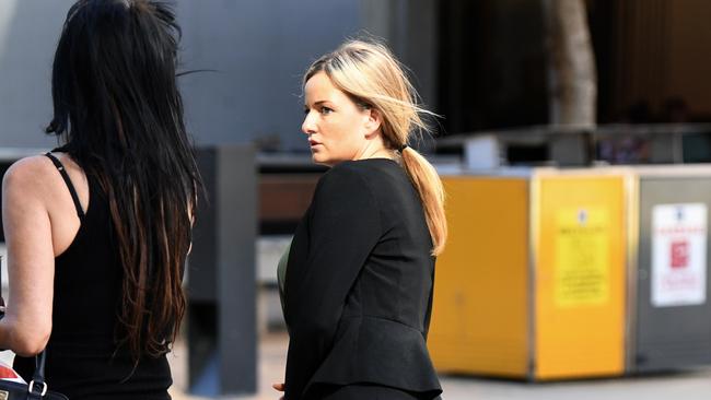 Hannah Renae Page was sentenced to four-and-a-half years in prison, wholly suspended.  Picture: AAP/Dan Peled