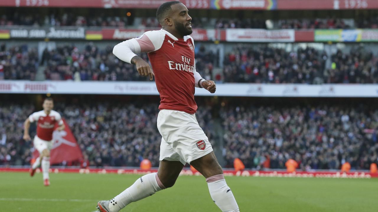 Alexandre Lacazette has made an impressive start to the season. (AP Photo/Tim Ireland)