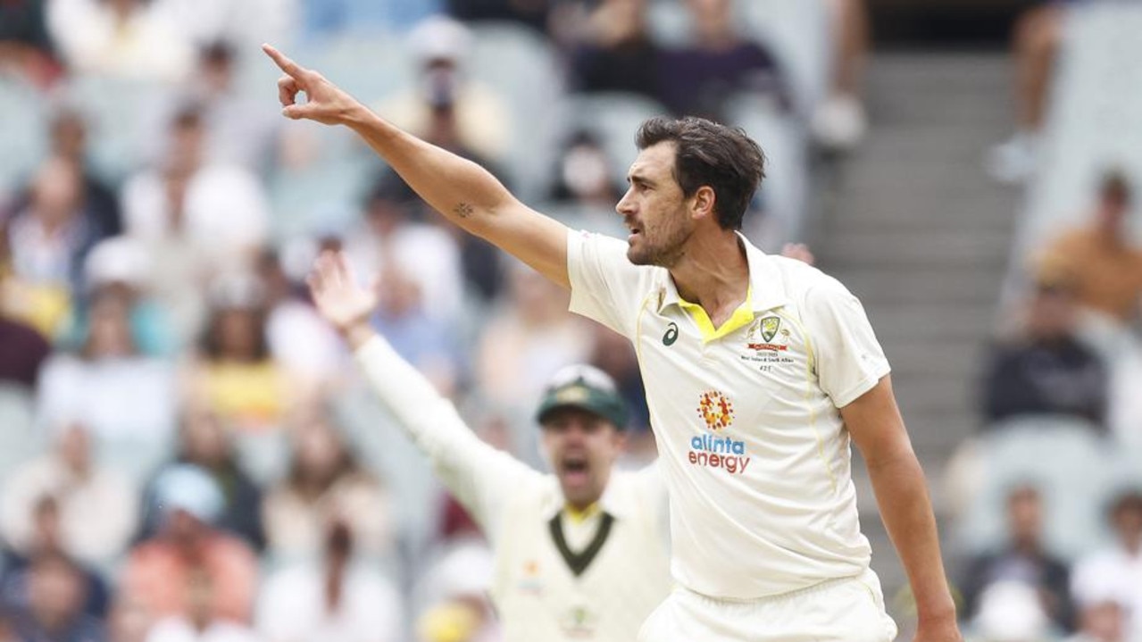 Jason Gillespie is backing in Mitchell Starc to top the Aussie wickets tally. (Photo by Daniel Pockett/Getty Images)