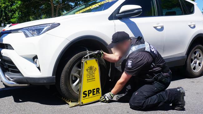 This vehicle was recently seized by the SPER