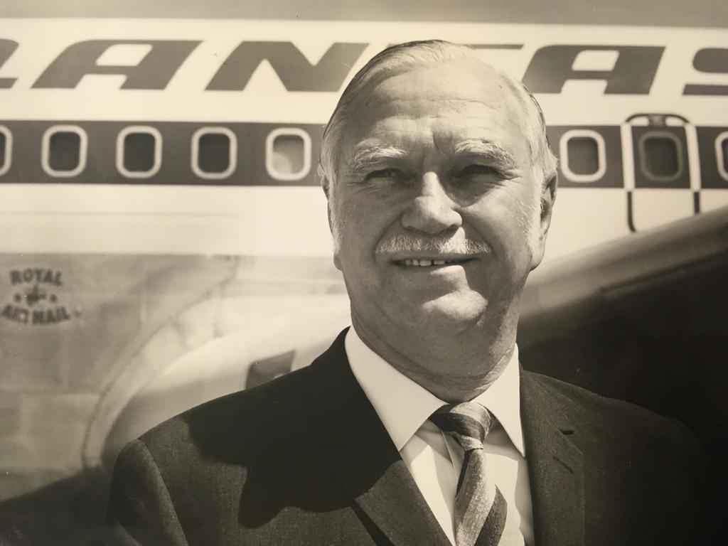 Qantas Captain Bert Richie.