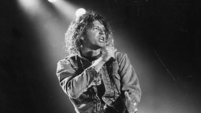 Mystify: more drama concerns a new album by the late Michael Hutchence, pictured in 1994. Picture: Phil Hillyard