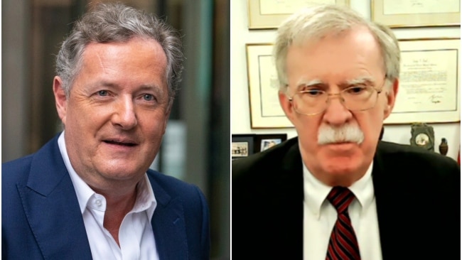 John Bolton, 73, detailed the failures of the Biden administration in the Ukraine war on Piers Morgan Uncensored. Picture: Piers Morgan Uncensored