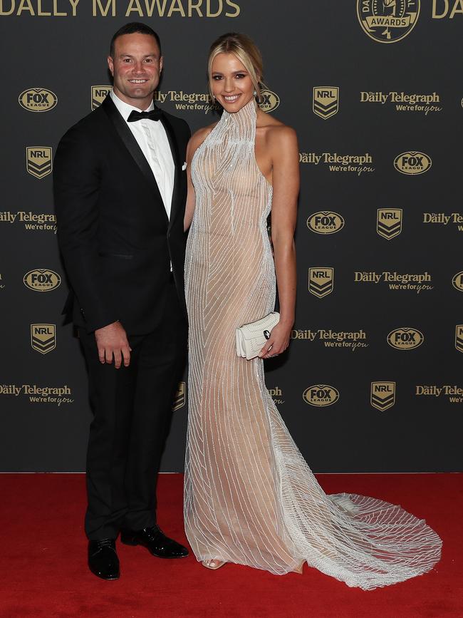 Boyd Cordner and Gemma Barge.