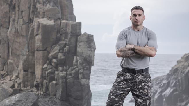 Rugby star Darius Boyd wanted to challenge himself to get out of his comfort zone. Picture: 7/Remco Jansen