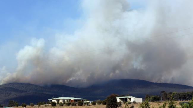 Despite grave fears, fireys have protected Braidwood from serious damage. Picture Gary Ramage