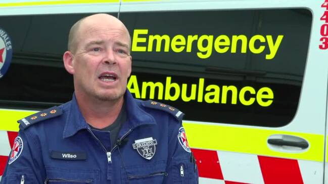 NSW Ambulance Inspector Chris Wilson talks about cyclist and garbage truck collision