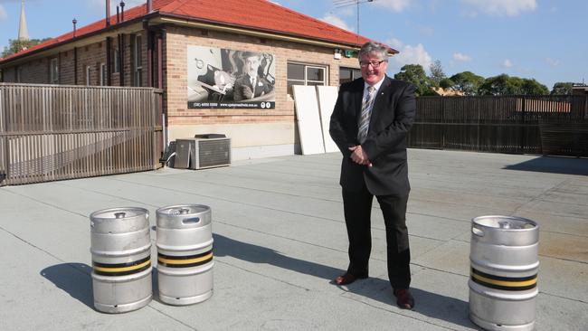 Upstairs at Fred’s owner Steve Wisbey will transfrom an unused rooftop into a vibrant space for food and fun. Picture: Ian Svegovic