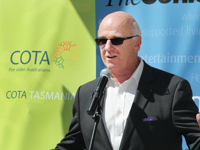 International Older Persons Day and official launch of Seniors Week. Seniors Week coordinator, David Rose.