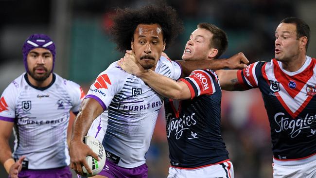 Kaufusi’s injury was a huge blow. AAP Image/Dan Himbrechts.