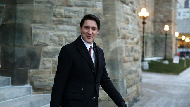 The ‘Canadian dream’ promised by Trudeau is receding from view. Picture: AFP