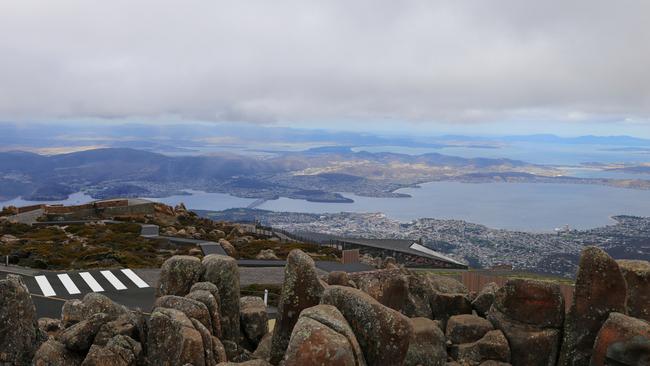 Mt Wellington cable car images taken from DA released May 24, 2021.