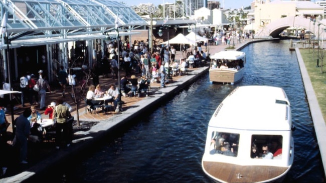 Gondwanaland at South Bank opened in 1992 but closed in 2005. PHOTO: Courtesy of John Oxley Library.