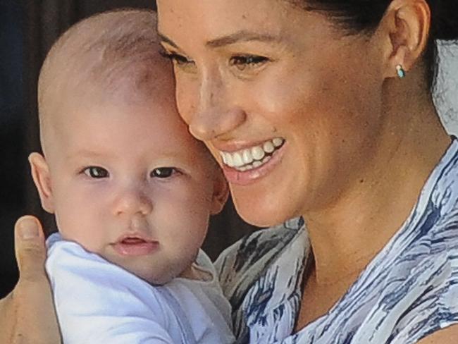 The Sussexes welcomed their son, Archie, in May 2019. Picture: Henk Kruger / POOL / AFP