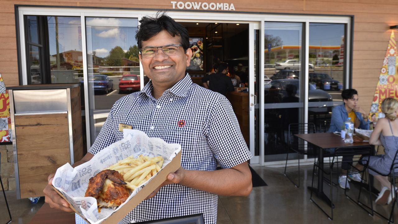 Oporto Toowoomba franchisee Reddy Goguri.