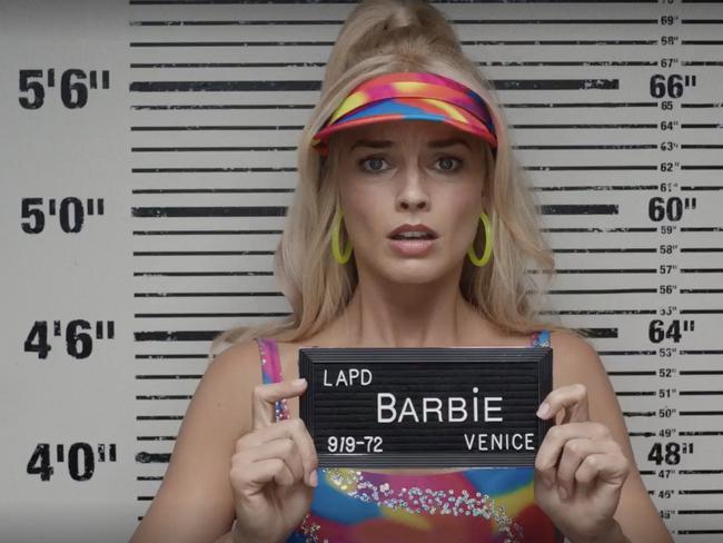 A scene from the new Barbie movie, which stars Australian actor Margot Robbie. Picture: Supplied