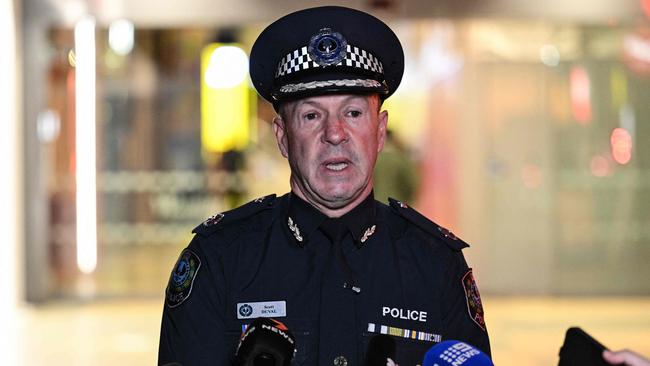 Assistant Police Commissioner Scott Duval said the attack was not random. (Photo by MICHAEL ERREY / Michael Errey / AFP)