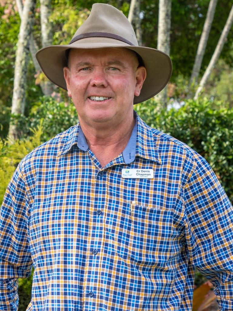 Fraser Coast deputy mayor Denis Chapman.