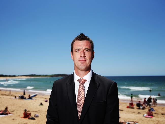 Warringah Mayor Michael Regan. Picture: Braden Fastier