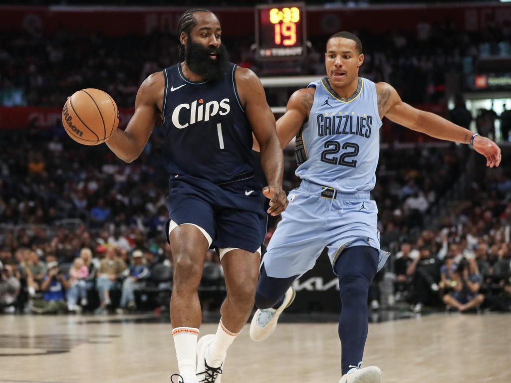 Harden had just eleven points as the Clippers went down to lowly Memphis. Picture: Meg Oliphant/Getty Images)