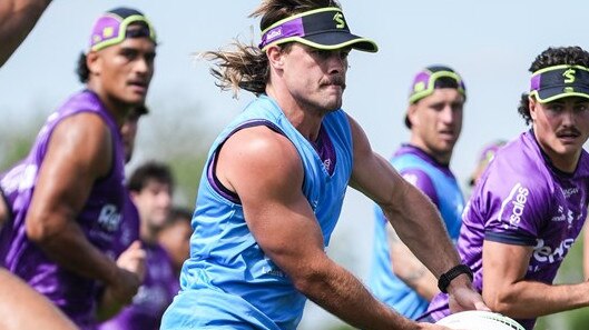 Ryan Papenhuyzen at Storm pre-season camp in Geelong