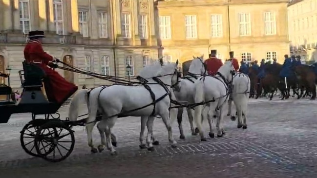 FIRST LOOK: Preparations for Princess Mary and Prince Frederik's coronation