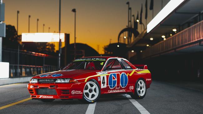 Chrome Temple invested in a Nissan Skyline GT-R race car. Photo: Supplied