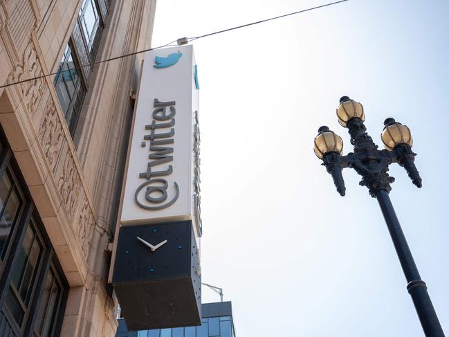 Twitter headquarters in downtown San Francisco has closed amid a mass exodus of staff. Picture: AFP